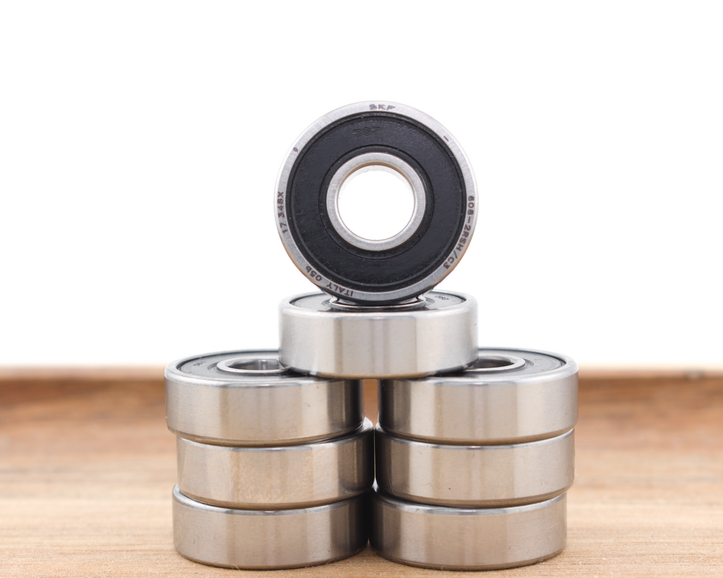 Precision SKF 608 Bearings, Spacers and Speed Rings